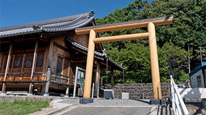 和歌山市北野「大和御前之宮 鳥居」